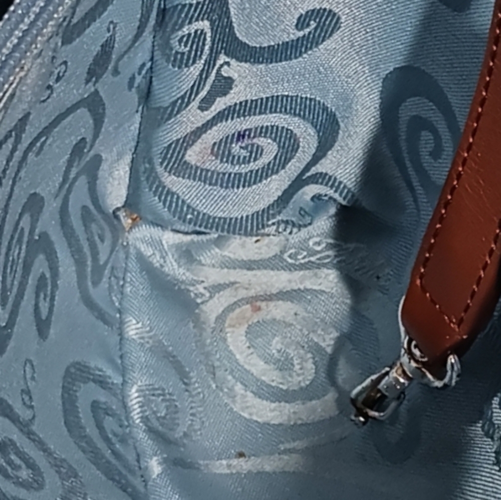 Brighton Anabella Croc Embossed Leather Shoulder Bag Retired - Picture 13 of 16